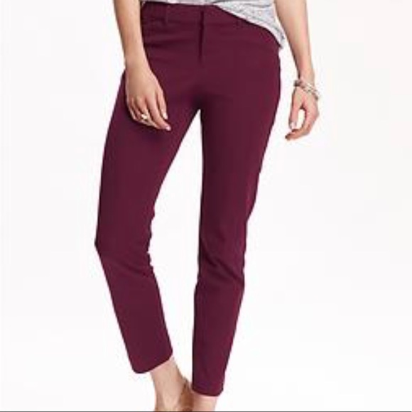 old navy pixie mid rise pants